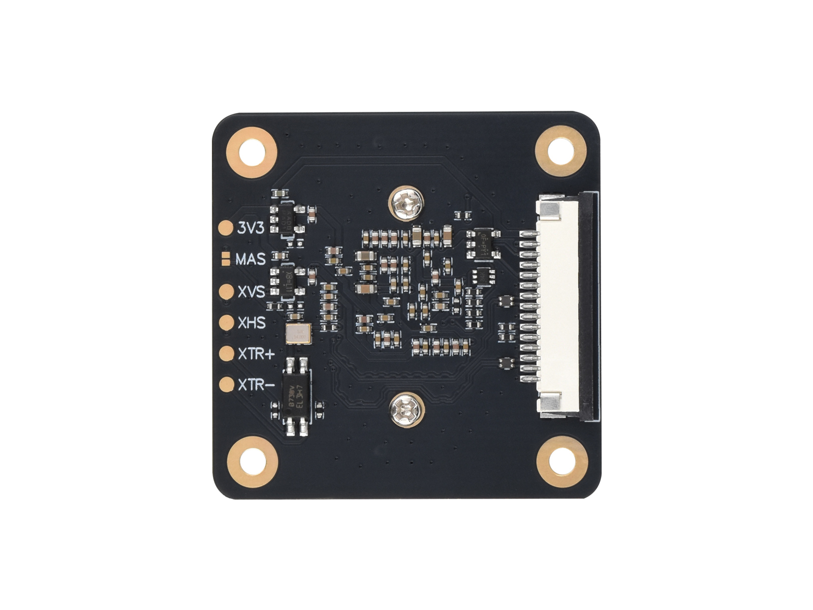 Raspberry Pi Global Shutter Camera Imx296 - IMX296 1.6MP M12 モノクロカメラ、グローバルシャッター、Raspberry Piシリーズボード対応