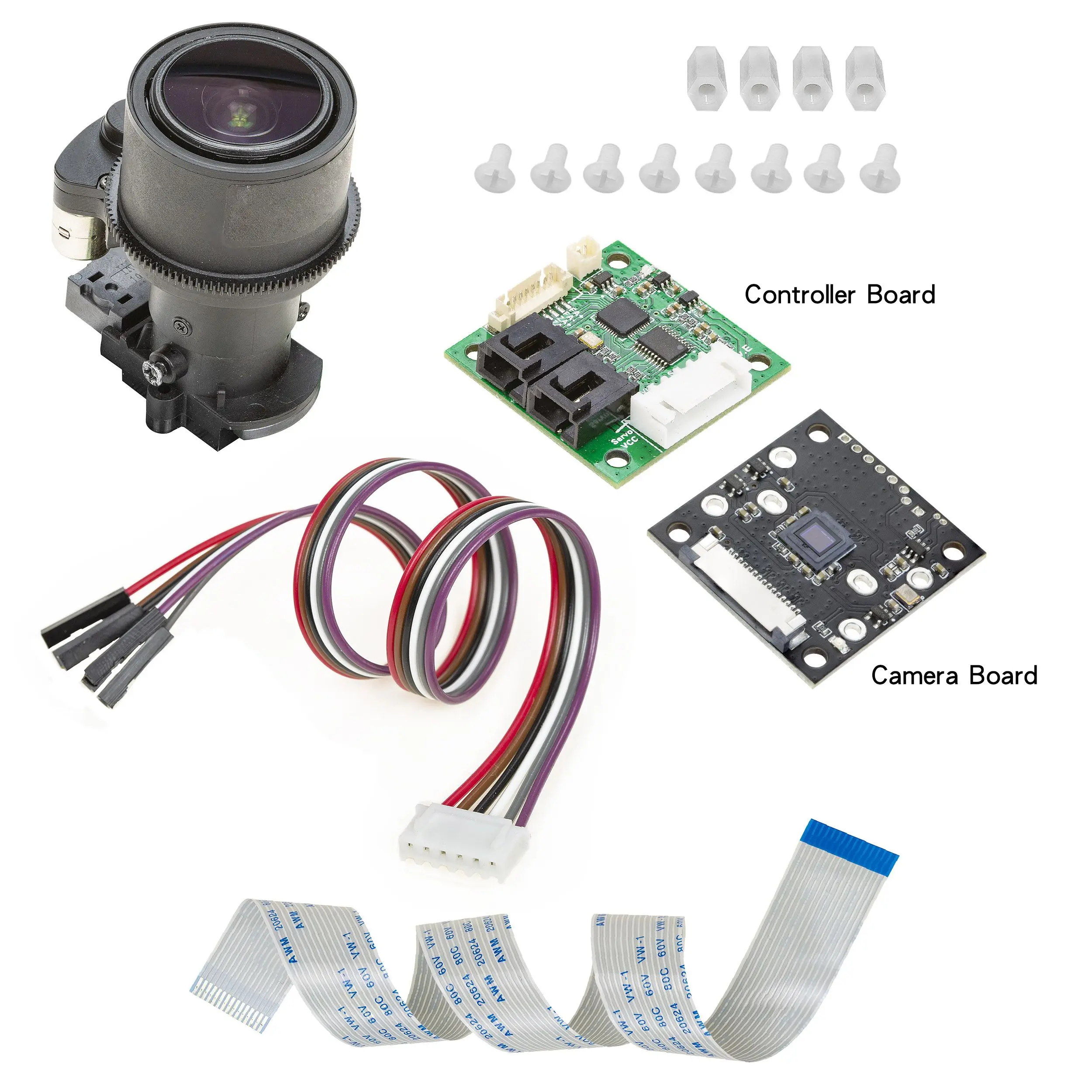 FMT .Arducam 5MP 1080p パンチルトズー - Raspberry Pi Global Shutter Camera Imx296 のレビューと価格