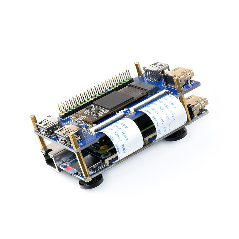ホットラズベリーパイCM4双眼視覚拡張ボード コンピュートモ - Raspberry Pi Compute Module 4 Dual Camera Board のレビューと価格