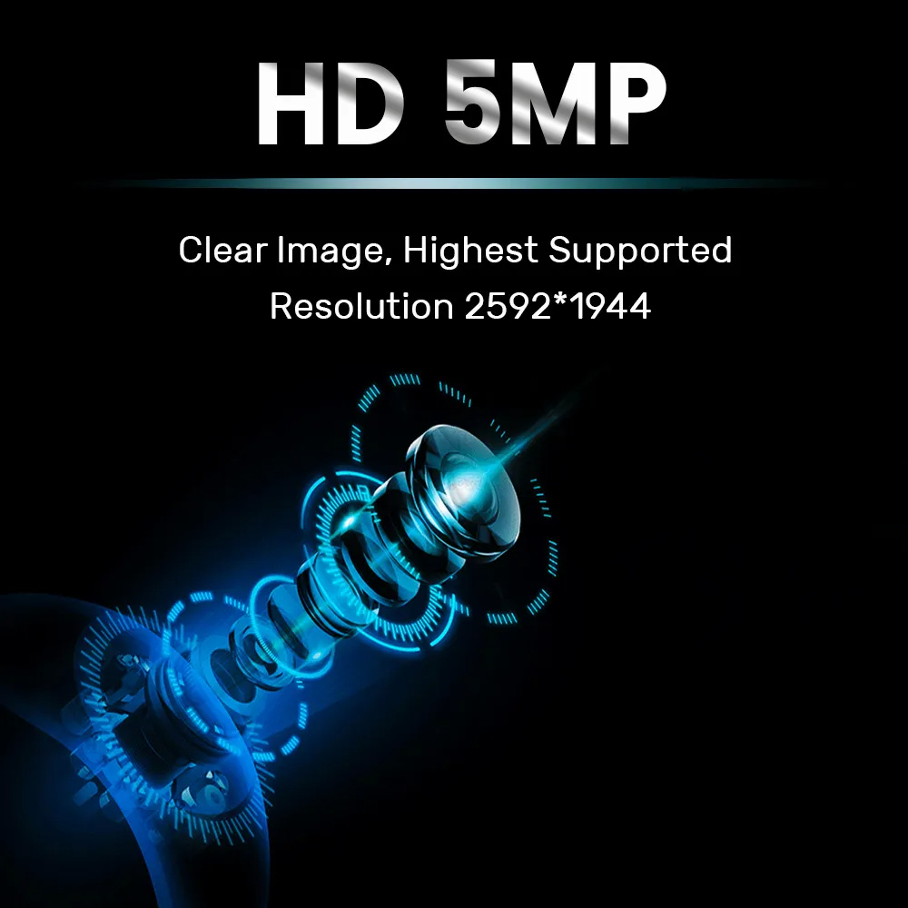 子供用カメラモジュール,高解像度,広角,魚眼,暗視装置,12 - Raspberry Pi Hq Camera Microscope Lens のレビューと価格