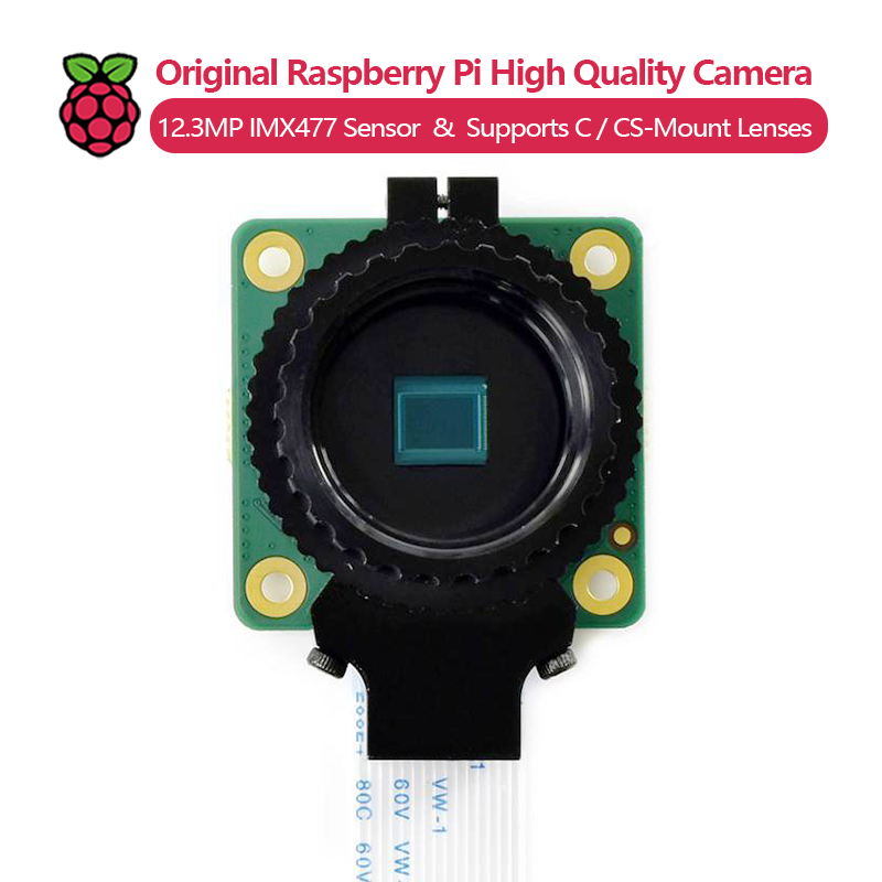 オリジナル Raspberry Pi 高品質カメラ、12.3 - Raspberry Pi Global Shutter Camera Imx296 のレビューと価格